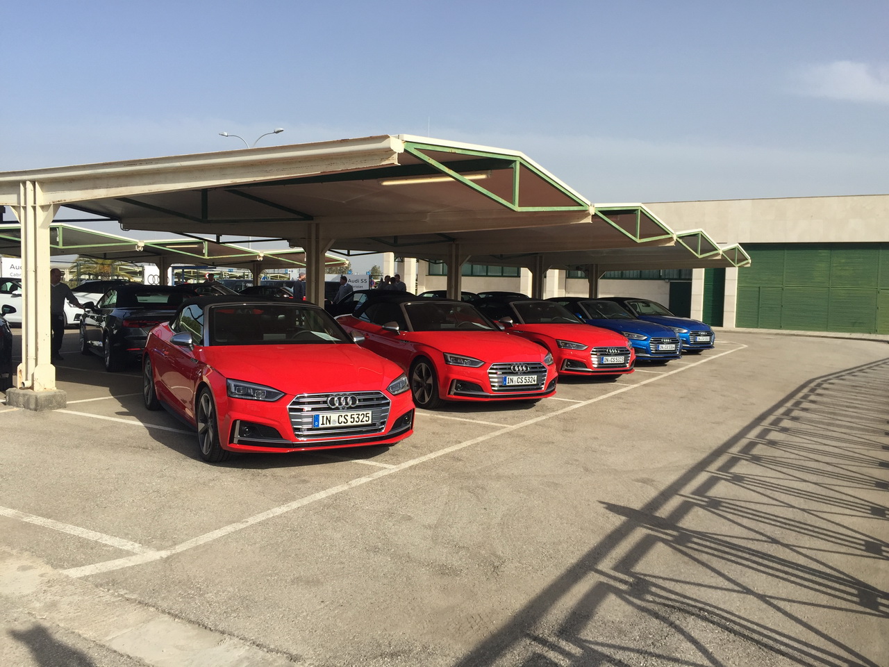 Audi  apuesta por Team Andaluces para sus presentaciones de prensa